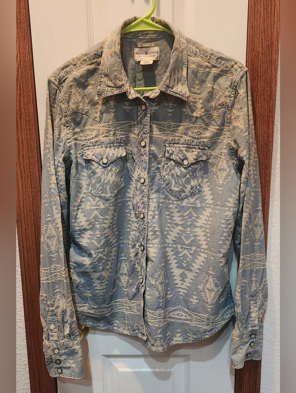 Vintage Ralph Lauren Denim And Supply RL Cowgirl Button-down Shirt